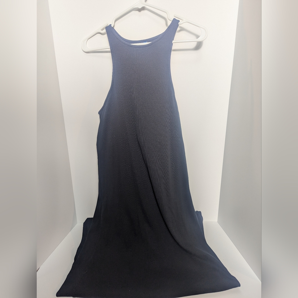 Old Navy Women's Size XL Tall Black Muscle Tank Maxi Dress